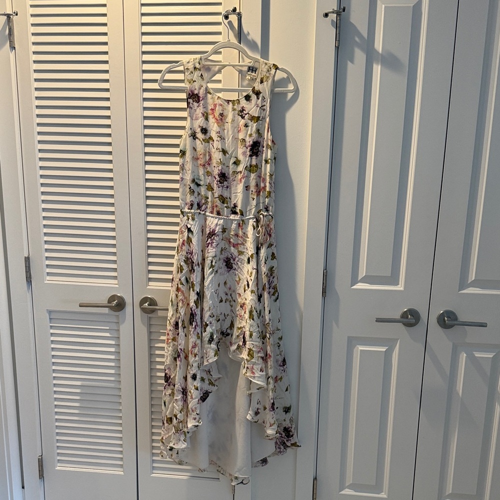 Haute Hippie Cream Floral Dress